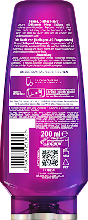 Conditioner Collagen Lifter L'ORÉAL PARiS ELVITAL