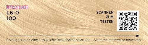 Haare Aufheller L6-0/100 Ultrablond Palette Intensive Color Creme