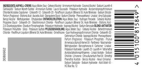 Haare Aufheller L6-0/100 Ultrablond Palette Intensive Color Creme