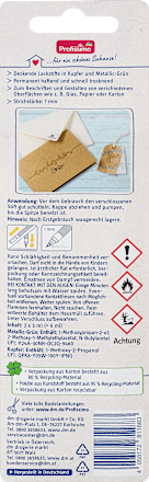 Lackstifte Set 2tlg Kupfer und Metallic-Grün Profissimo