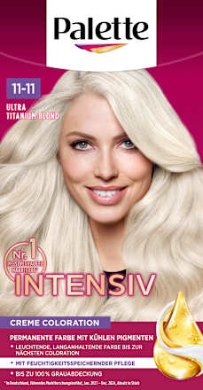 Haarfarbe 11-11 Ultra Titanium Blond Palette Intensive Color Creme