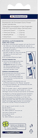 Aufsteckbürsten universal Sonic Pro Clean Dontodent