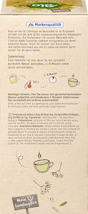 Kräutertee Fenchel (20 Beutel) dmBio