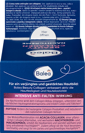 BEAUTY COLLAGEN noćna krema za lice Balea