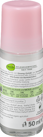 Deo Roll-On Invisible alverde NATURKOSMETIK