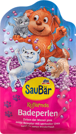 Kinder Badezusatz Badeperlen SauBär