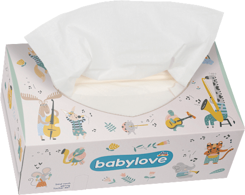 Papirnate maramice u kutiji XXL, 3-slojne, više vrsta babylove