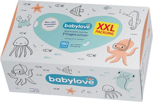 Papirnate maramice u kutiji XXL, 3-slojne, više vrsta babylove