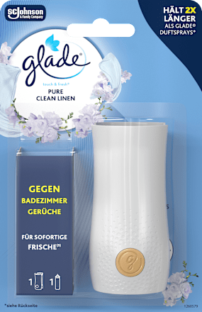 Lufterfrischer Minispray Touch & Fresh Pure Clean Linen Starterset glade