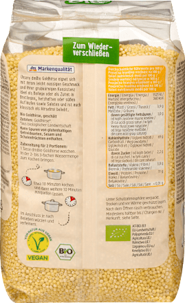 Miglio dorato decorticato BIO dmBio