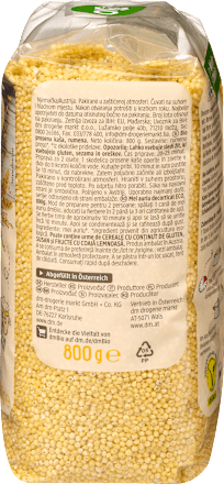 Miglio dorato decorticato BIO dmBio