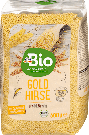 Getreide Goldhirse grobkörnig dmBio