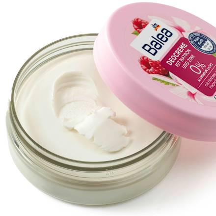Deocreme mit Natron Balea