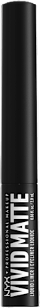tekuté oční linky Vivid Matte 01 Black NYX PROFESSIONAL MAKEUP