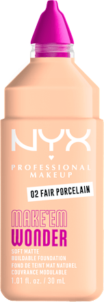 make-up Make 'Em Wonder, 02 Fair Porcelain NYX PROFESSIONAL MAKEUP