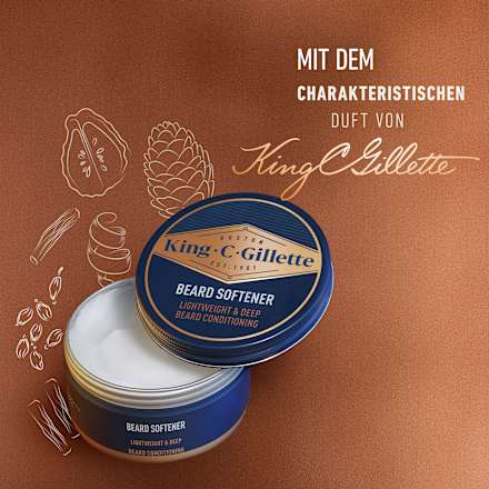 Bartbalsam King. C. Gillette