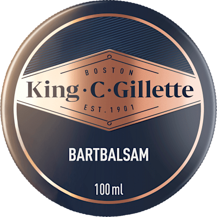 Bartbalsam King. C. Gillette