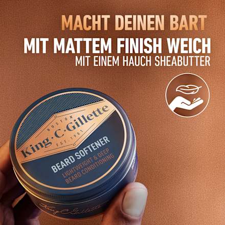 Bartbalsam King. C. Gillette