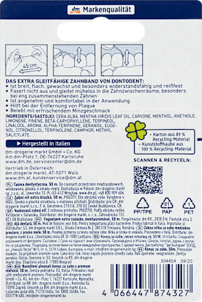 Zahnband extra gleitfähig Dontodent