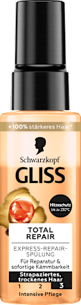 Sprüh-Conditioner Express-Repair Total Repair, Reisegröße Schwarzkopf GLISS