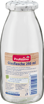 Glasflasche 250ml Profissimo