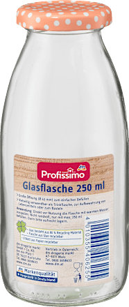 Glasflasche 250ml Profissimo