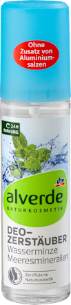 Deo Zerstäuber Deodorant Wasserminze Meeresmineralien alverde NATURKOSMETIK