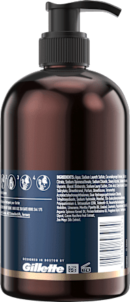 Bartwaschgel King. C. Gillette