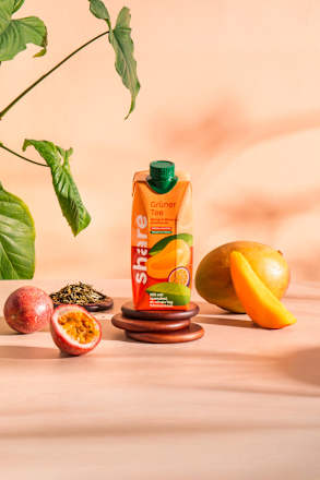 Früchtetee-Mischung Grüner Tee Mango und Maracuja Geschmack share