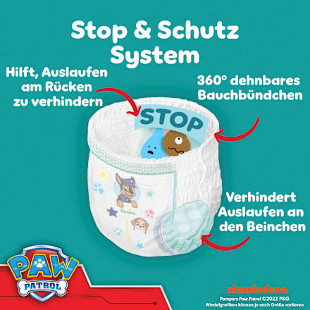 Baby Pants Baby Dry Paw Patrol Gr. 6 (13-19 kg)  Pampers baby-dry
