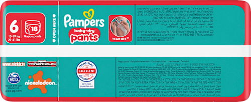 Baby Pants Baby Dry Paw Patrol Gr. 6 (13-19 kg)  Pampers baby-dry