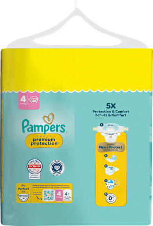Windeln Premium Protection Gr. 4 (9-14 kg) Big Pack Pampers