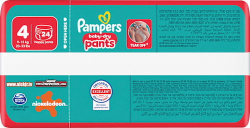 Baby Pants Baby Dry Paw Patrol Gr. 4 (9-15 kg) Pampers