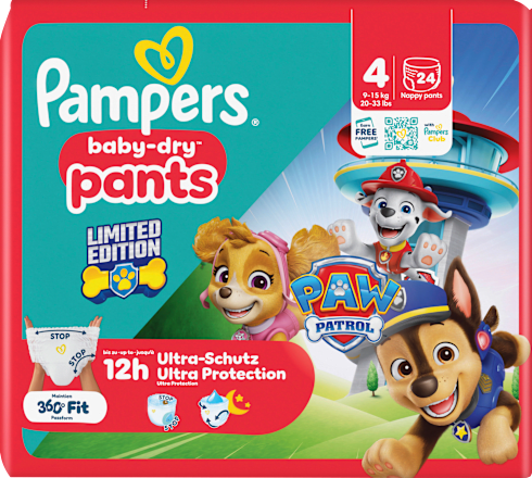 Baby Pants Baby Dry Paw Patrol Gr. 4 (9-15 kg) Pampers baby-dry