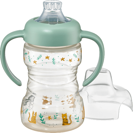 Trinklernflasche grün 260 ml  babylove