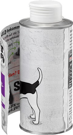 Nahrungsergänzung Hund pures Lachsöl, Heldenmahlzeit Dein Bestes