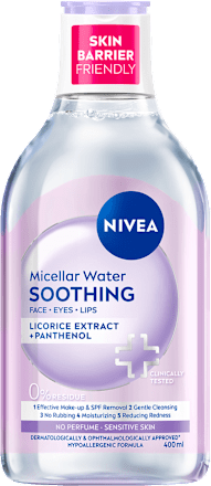 Мицеларна вода за чувствителна кожа Sooting NIVEA