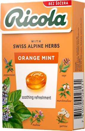 Biljni bomboni – naranča i menta Ricola