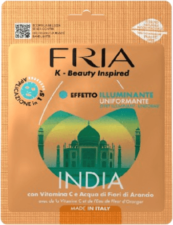 Maschera in tessuto illuminante India FRIA