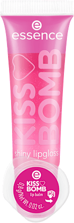 KISS BOMB shiny sjaj i balzam za usne - 01 Strawberry Sweetie essence