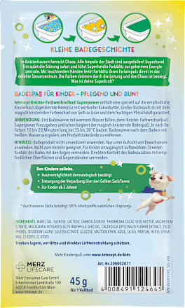 Kinder Badezusatz Knister-Farbwechselbad Superpower tetesept: KIDS