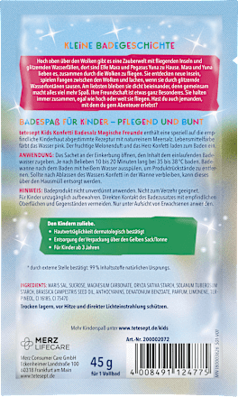 Kinder Badezusatz Konfetti Badesalz Beste Freunde tetesept: KIDS