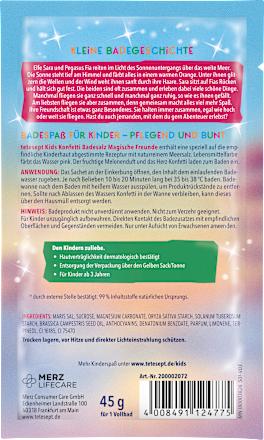 Kinder Badezusatz Konfetti Badesalz Beste Freunde tetesept: KIDS