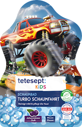 Schaumbad Turbo Schaumfahrt tetesept: KIDS