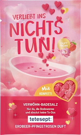 Badesalz Verliebt ins NICHTS TUN! tetesept