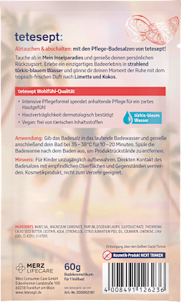 Badesalz Mein Inselparadies tetesept