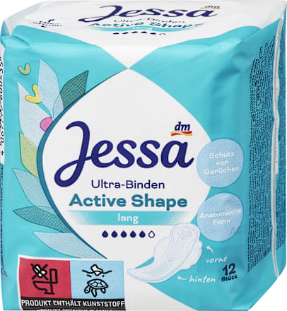 Assorbenti Ultra Active Shape Lunghi Jessa