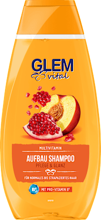 Shampoo Pflege & Glanz Multivitamin  Schwarzkopf GLEM vital