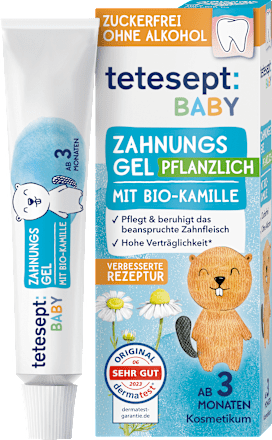 Zahnungsgel Pflanzlich mit Bio-Kamille tetesept