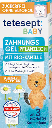 Zahnungsgel Pflanzlich mit Bio-Kamille tetesept